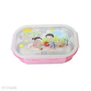 China Wholesale Plastic And Stainless Steel Lunch Box