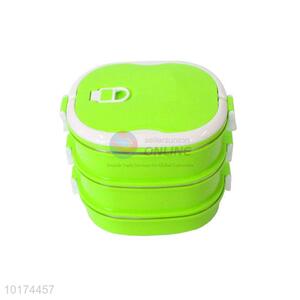 Wholesale Plastic&Stainless Steel Oval Shape Lunch Box Set