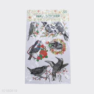 Cheap Wholesale 5D Birds Style Wall Poster Wall Sticker