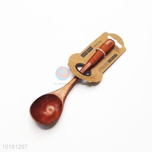 Promotional Wholesale Wooden Soup Ladle for Kitchen Use