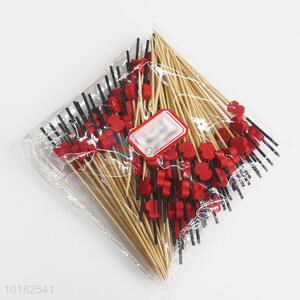 New Bamboo Fruit Pick Eco-Friendly Decorative Stick