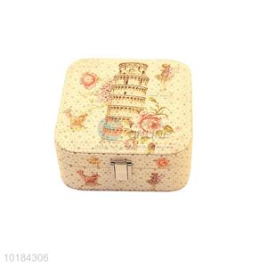 Portable travel luxury jewelry box gift box