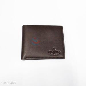 Factory High Quality Brown Leather Purse/Coin Purse