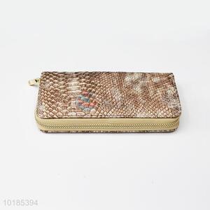 Wholesale Rectangular PU Purse/Wallet for Ladies