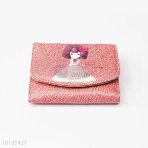 Most Fashionable Design PU Purse/Wallet for Girls