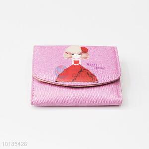 Nice Girl Pritned PU Purse/Wallet for Girls