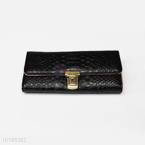 Factory High Quality Rectangular PU Purse/Wallet for Ladies