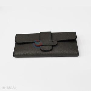 Wholesale Supplies Rectangular PU Purse/Wallet for Ladies