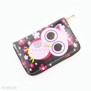 Good Quality New Design Cartoon Owl Printing Purse