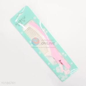 New Arrival Pink Utility Plastic Hair Comb