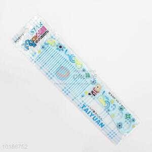 New Design Blue Cartoon Utility Plastic Hair Comb