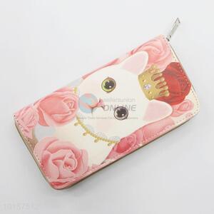 Promotional PU Leather Long Wallet Women Purse Gift