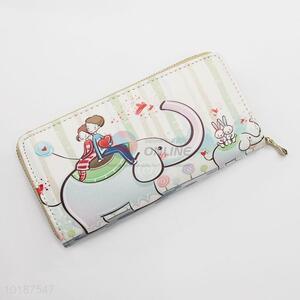 Love Gift Lovely Zipper Long Wallet for Women