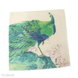 Popular top quality low price peacock pillowcase