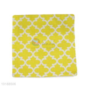 Best sales cheap yellow&white pillowcase