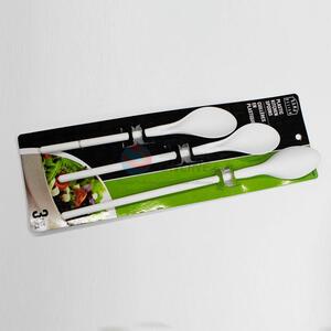 Hot sale 3 pieces plastic salad spoon