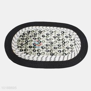 Outdoor Anti-skid Oval Shaped Living Room Carpet Floor Mat