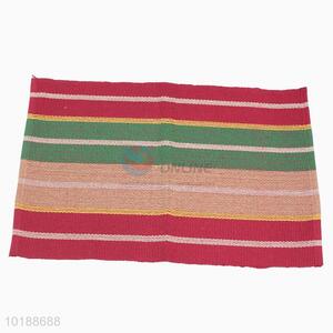 Promotional Colorful Striped Door Mat Floor Mat