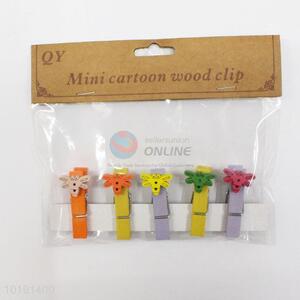 Cute decorative custom photo clip/wood clip