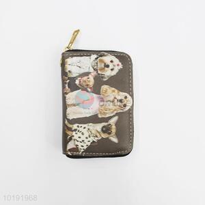 Korea style credit card cute zipper travel wallet