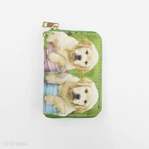 Fashion Dog Printed Lady Wallet/Zipper Hand Wallet