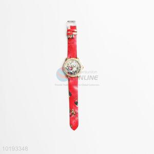 Fashion Jewelry red wrist rhinestone women watches