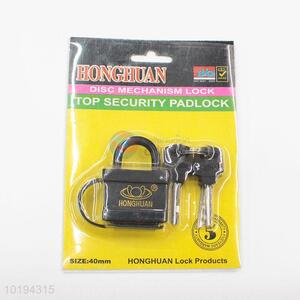 Disc Mechanism Lock Top Security Padlock 40mm