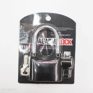 Black Color Iorn Motorcycle Security Alarm Lock