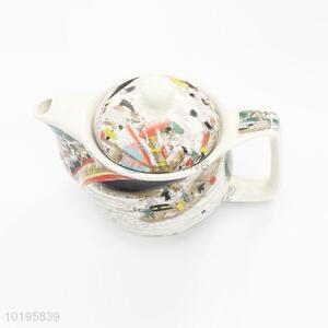 Unique design decorative ceramic teapot for tea or coffee