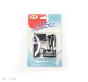 Wholesale Cheap 4Pcs Black Clips Set Office Supplies