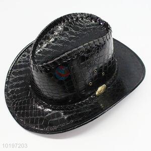 New arrival promotional PU cowboy hat