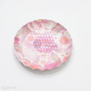 New Arrival Pink Color Flower Design Sauce Dish Snack Dish