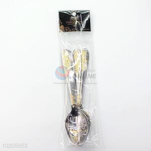 High sales cute grape stainless iron spoons