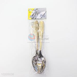 Top quality low price fashion golden spoons