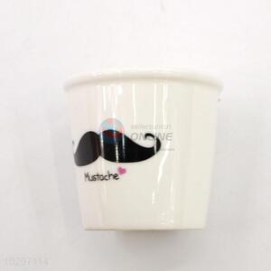 Top Selling Mustache Pattern Ceramic Cup for Sale