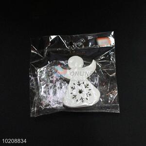 Factory Direct Angel Shaped Wooden Pendant for Decoration