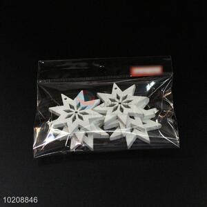 Best Selling Snowflake Shaped Wood Pendant for Christmas