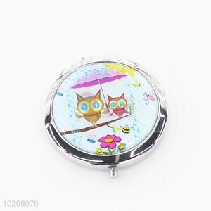 Good quality low price owl makeup mirror