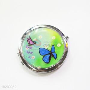 Low price cute best daily use butterfly makeup mirror