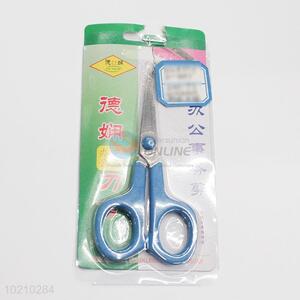 Blue Handle Stainless Steel Office Affairs Scissor