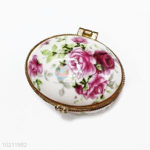 Best Selling Ceramic Jewelry Box Porcelain Jewel Case