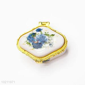 Factory Direct Porcelain Cosmetic Box Jewelry Case