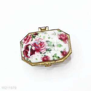 Porcelain Cosmetic Box Jewelry Case with Low Price