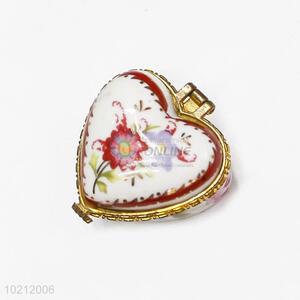 Fashion Style Mini Decorative Jewelry Case in Heart Shape