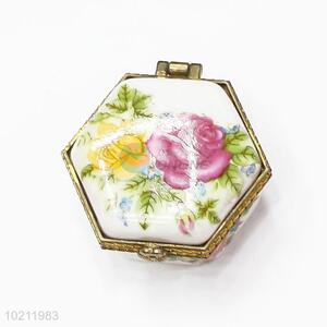 Wholesale Cheap Porcelain Cosmetic Box Jewelry Cases