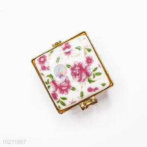 High Quality Porcelain Cosmetic Box Jewelry Case
