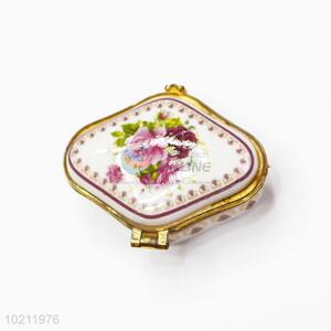 Fashion Style Little Ceramic Ring Jewelry Box