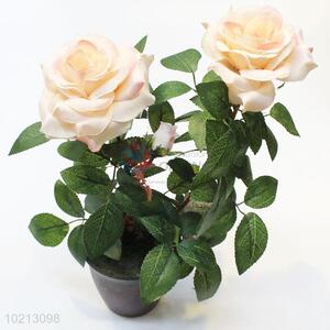 High sales popular 4pcs simulation flower bonsai