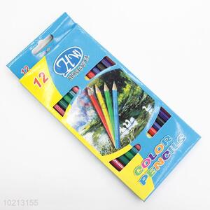 12 Color Pencils School Student Painting