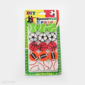 Cheap Price Soccerball Erasers Set